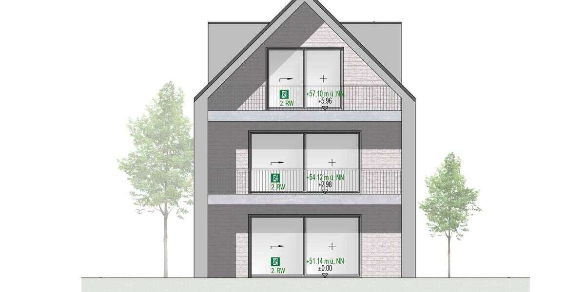 Etagenwohnung Borken - 3 Zimmer, 106 m&sup2;, 1.450&euro; | Angebot:26975395
