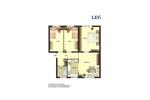 Erdgeschoßwohnung Bocholt Stenern - 3 Zimmer, 63 m&sup2;, 549&euro; | Angebot:26562103