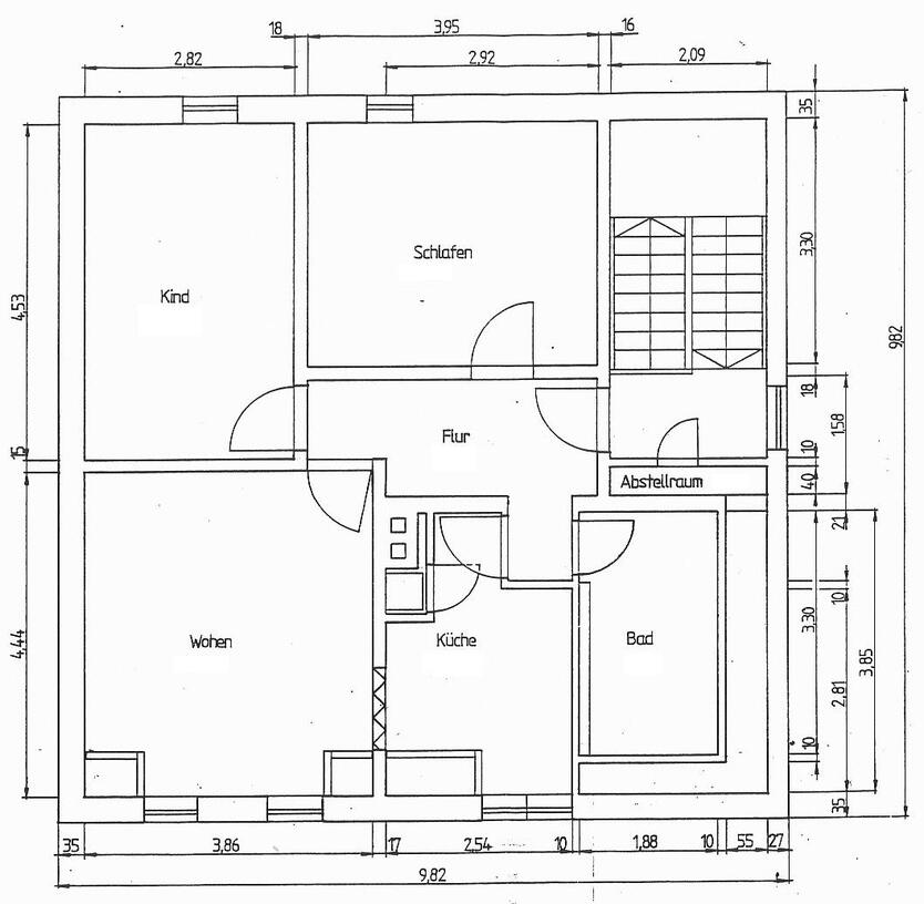 Dachatelier u. Garten für Studenten-WG oder Studenten-Paare ab Dezember 3 zimmer
