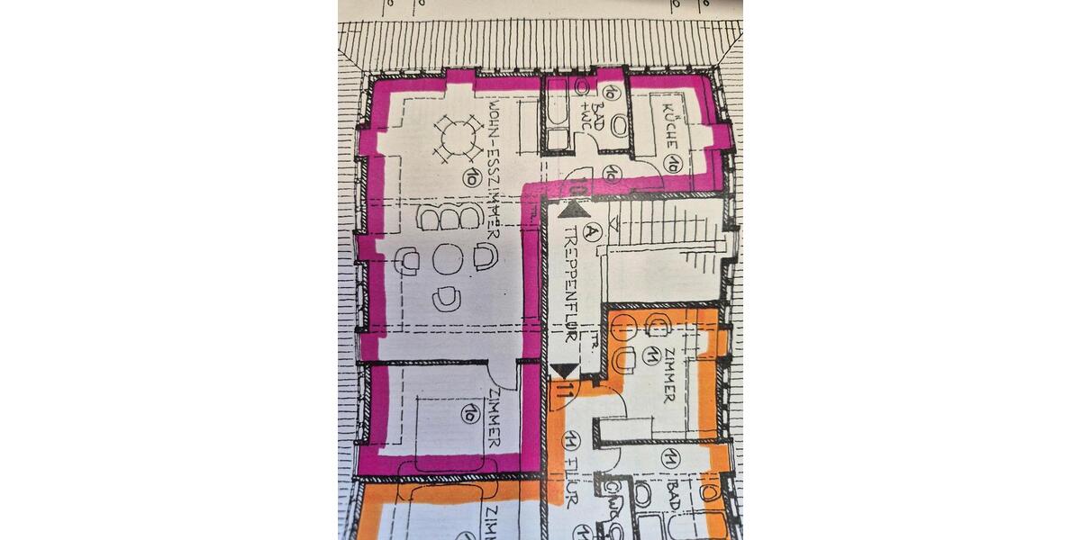 Dachgeschoßwohnung Gernsbach - 3 Zimmer, 68 m&sup2;, 1.000&euro; | Angebot:25540104