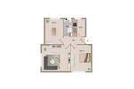 Etagenwohnung Magdeburg Diesdorf - 3 Zimmer, 69 m&sup2;, 583&euro; | Angebot:25255976