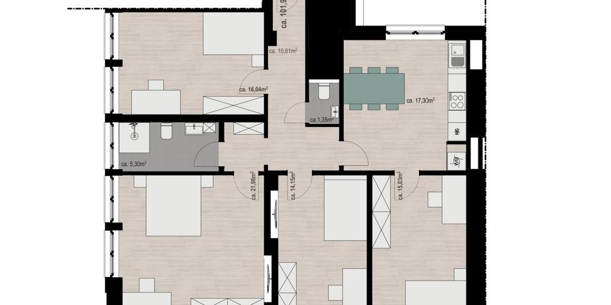 Wohnen auf Zeit Saarbrücken West - 1 Zimmer, 22 m&sup2;, 550&euro; | Angebot:26225525