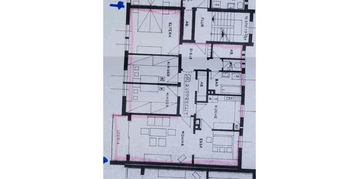 Etagenwohnung Wunsiedel - 4.5 Zimmer, 100 m&sup2;, 900&euro; | Angebot:26232120