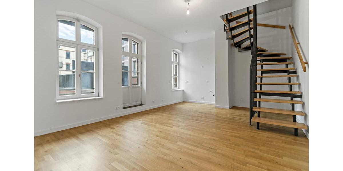 Maisonettenwohnung Halle (Saale) Am Wasserturm/Thaerviertel - 5 Zimmer, 113 m&sup2;, 1.407&euro; | Angebot:23847467