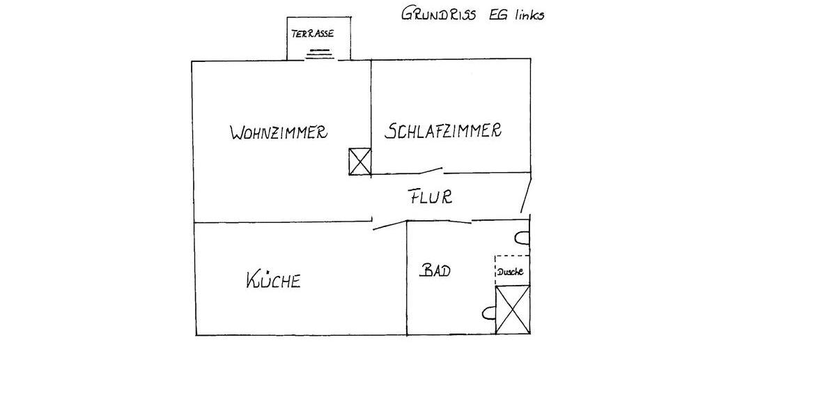 Erdgeschoßwohnung Lichtenstein (Sachsen) - 2 Zimmer, 53 m&sup2;, 320&euro; | Angebot:26380339