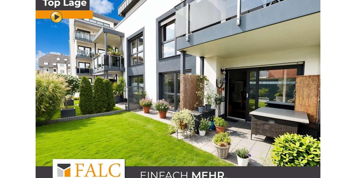 Leben mit Gartenluxus: Wunderschöne EG-Wohnung mit TG in Toplage Duisburg-Süd 2 zimmer