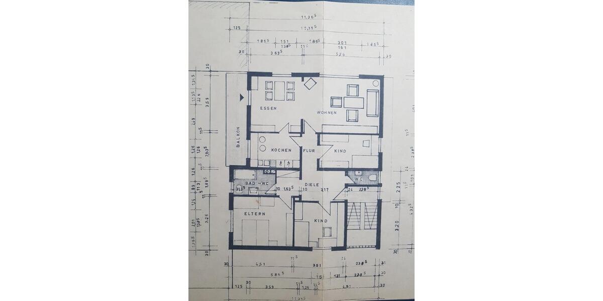 4-5 Zimmerwohnung in Fulda Lehnerz -maximal 4 Personen Haushalt 4 zimmer