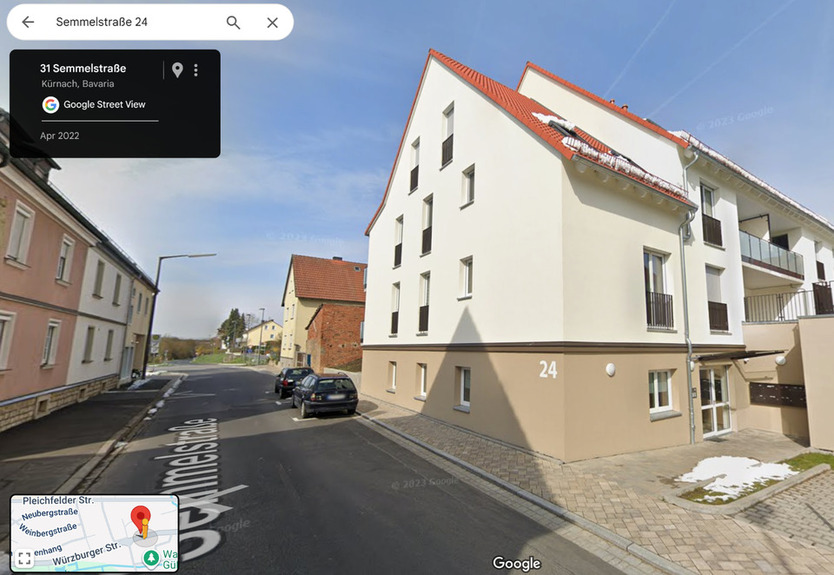 Wohnung in Kürnach ca 94qm mit 170qm Gartenenateil zu vermieten