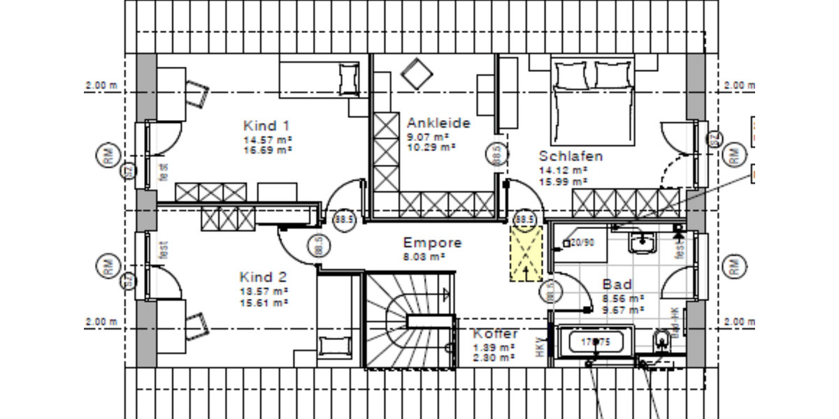 Einfamilienhaus Zeven - 6 Zimmer, 165 m&sup2;, 1.800&euro; | Angebot:23841219