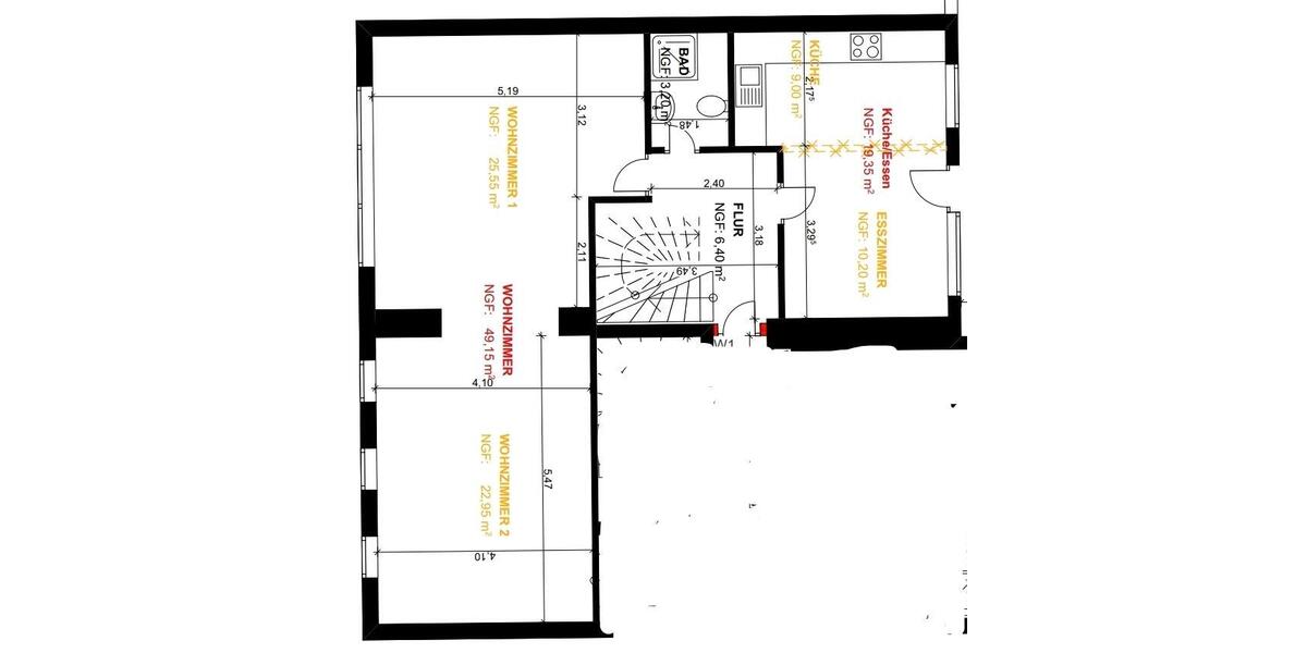 Erstbezug! Moderne Maisonette-Wohnung in Hungen - 4 Zimmer 4 zimmer