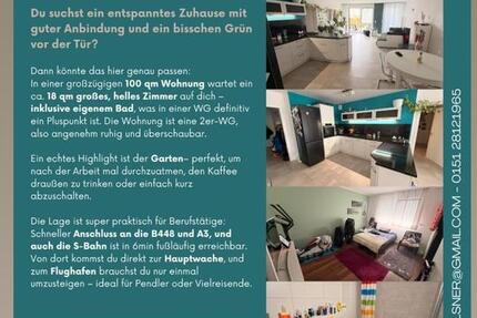 Wohnen auf Zeit Offenbach am Main Bieber - 1 Zimmer, 18 m&sup2;, 800&euro; | Angebot:26348002