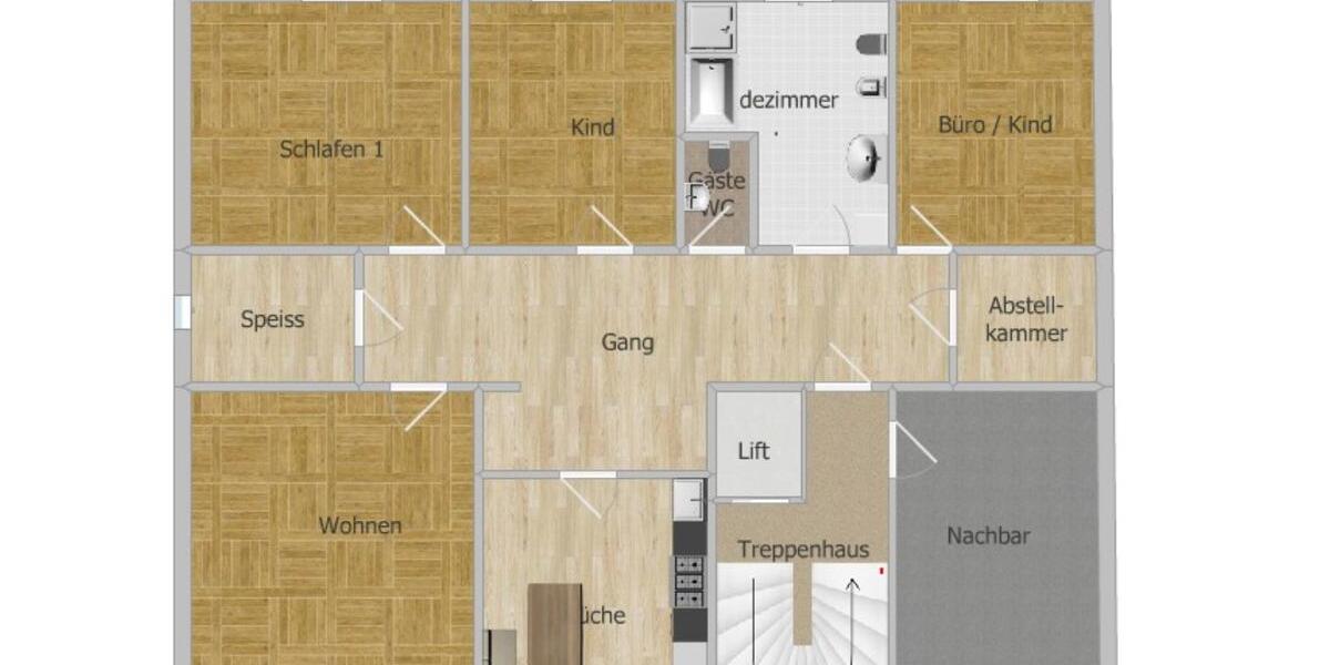 Etagenwohnung Ergoldsbach Langenhettenbach - 4 Zimmer, 132 m&sup2;, 1.400&euro; | Angebot:24624900