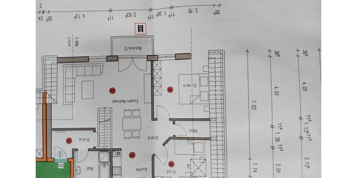 Dachgeschoßwohnung Schrobenhausen - 4 Zimmer, 101 m&sup2;, 925&euro; | Angebot:24877751
