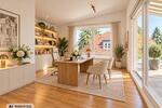 IHRE CHANCE: DACHTERRASSE & GARTEN &KAMIN INKL. - Doppelhaushälfte München Sendling-Westpark | Angebot:27429663