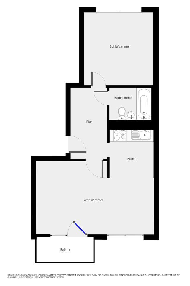 Jetzt 2 NKM sparen* Gepflegte 2-Zimmer-Wohnung in Eisleben ! 