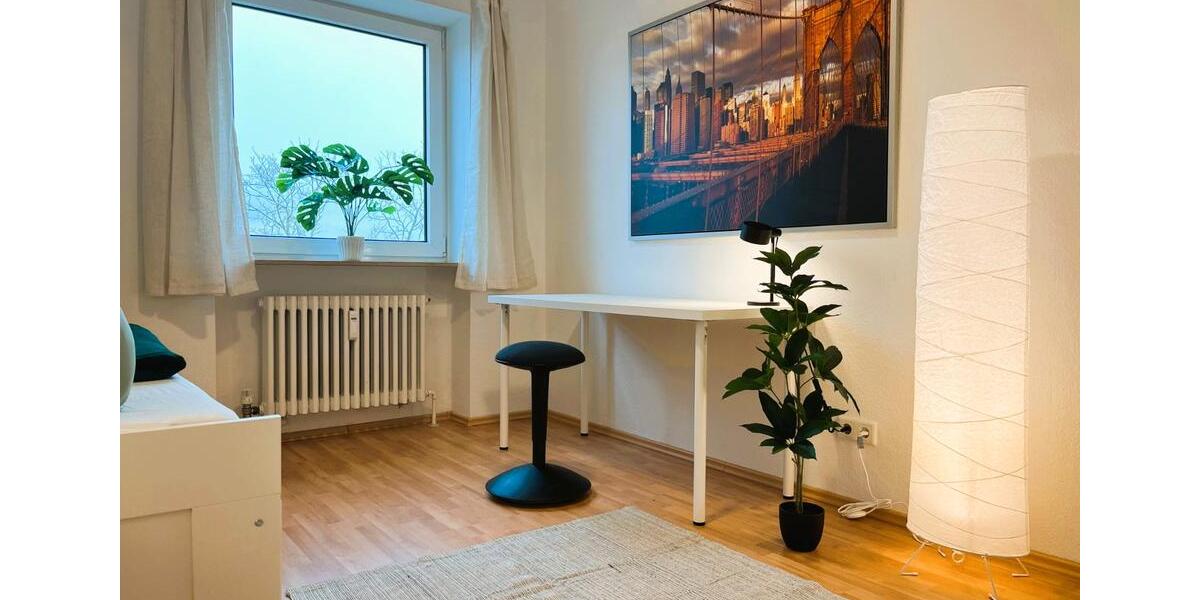Wohnen auf Zeit Augsburg Haunstetten-Siebenbrunn - 1 Zimmer, 11 m&sup2;, 589&euro; | Angebot:26560891