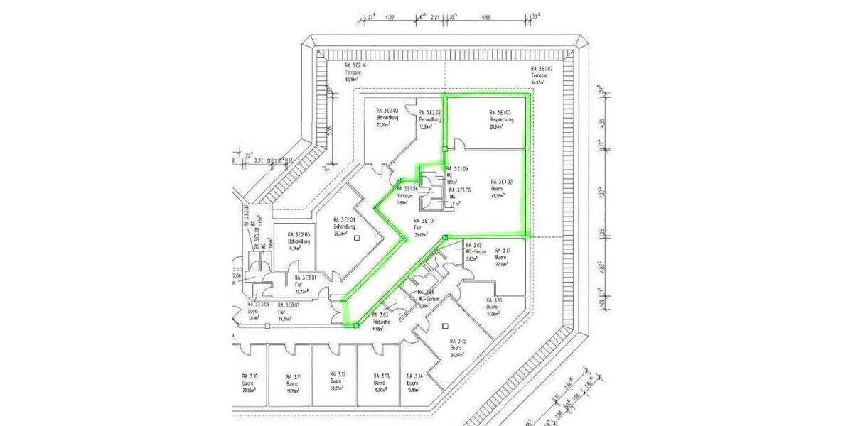 Gewerbeobjekt Saarlouis Roden - 6 Zimmer, 83 m&sup2;, 720&euro; | Angebot:26840737