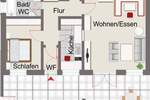 Etagenwohnung Deggendorf - 2 Zimmer, 72 m&sup2;, 720&euro; | Angebot:25674294