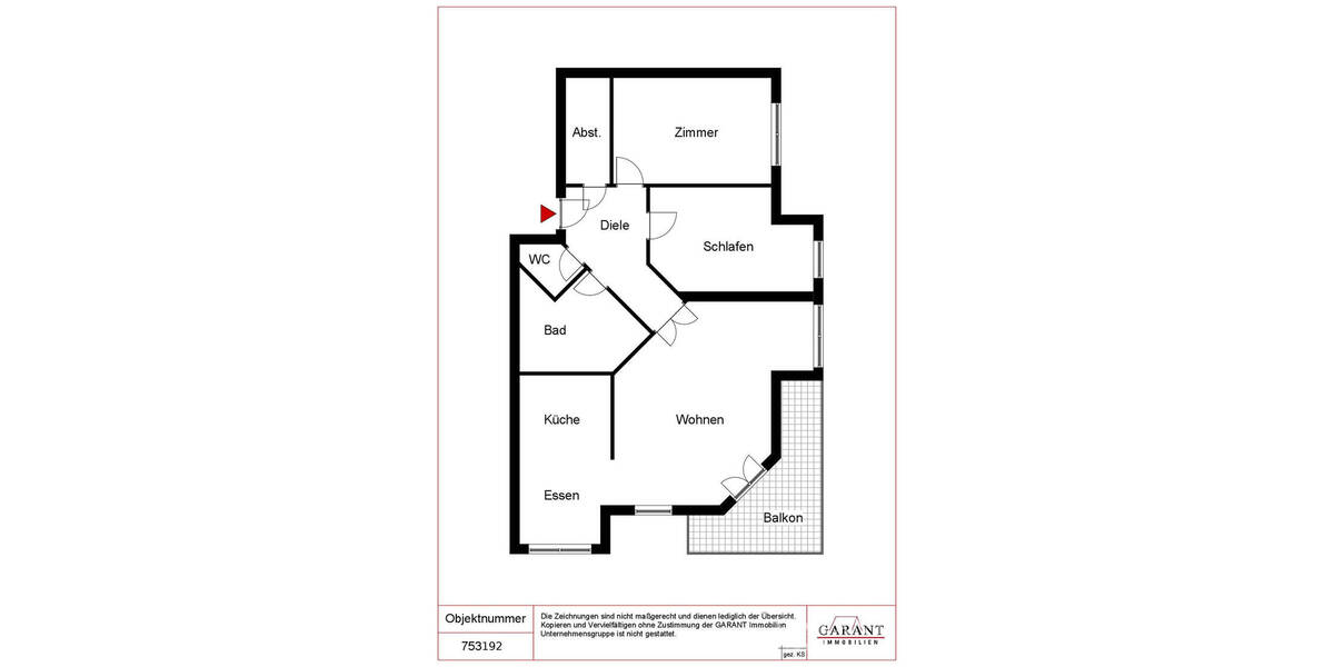 Etagenwohnung Sinsheim Waldangelloch - 3 Zimmer, 94 m&sup2;, 970&euro; | Angebot:26486441