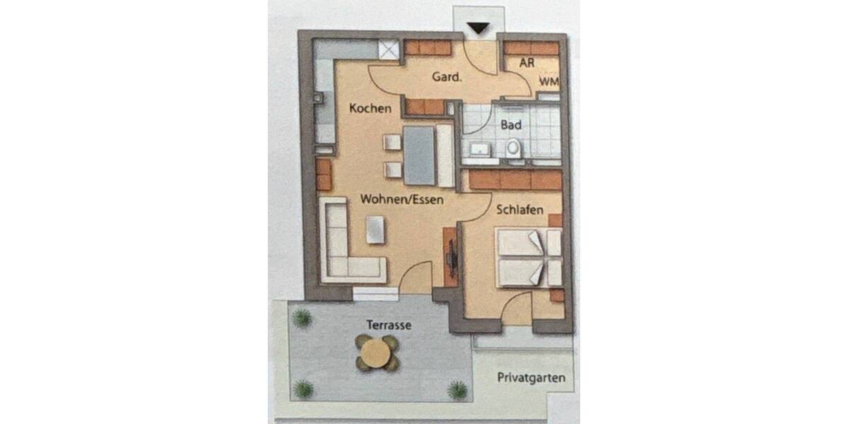 Etagenwohnung Neumarkt in der Oberpfalz Neumarkt - 2 Zimmer, 60 m&sup2;, 950&euro; | Angebot:26433186