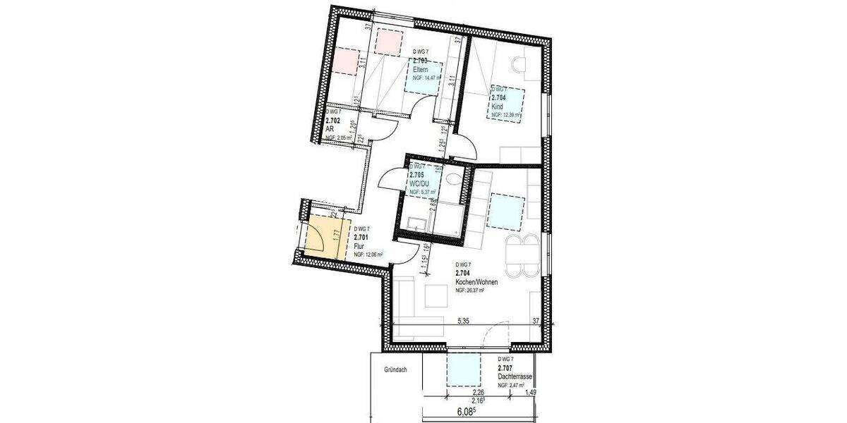 Etagenwohnung Lotte Büren - 3 Zimmer, 75 m&sup2;, 975&euro; | Angebot:26641747