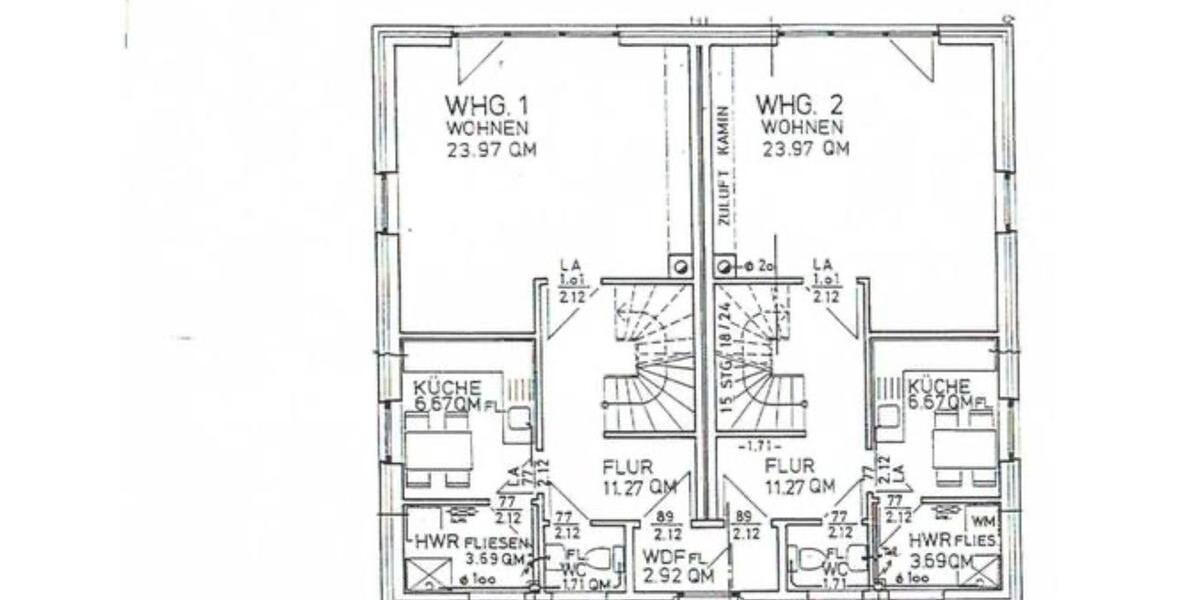 Doppelhaushälfte Husum - 4 Zimmer, 100 m&sup2;, 1.400&euro; | Angebot:24118106