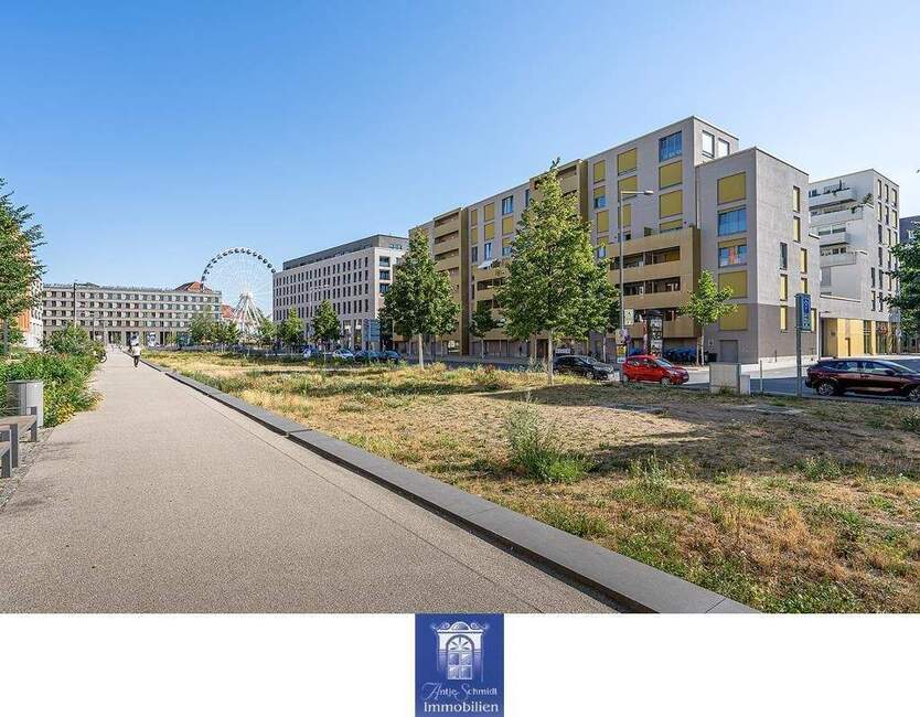 Attraktive Neubauwohnung mit Einbauküche und Loggia in der Dresdner Innenstadt! 2 zimmer