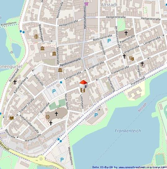 Etagenwohnung Stralsund Altstadt - 3 Zimmer, 110 m&sup2;, 1.350&euro; | Angebot:24822135