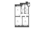Etagenwohnung Riesa Neuweida - 3 Zimmer, 62 m&sup2;, 590&euro; | Angebot:26442001