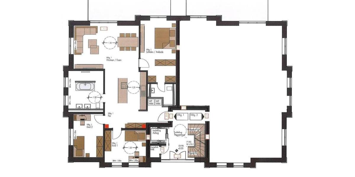 Etagenwohnung Potsdam - 4 Zimmer, 125 m&sup2;, 2.390&euro; | Angebot:26017779