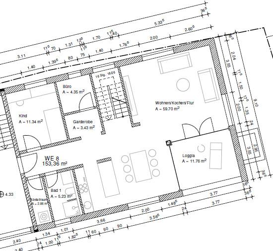 Maisonettenwohnung Pförring - 4 Zimmer, 120 m&sup2;, 1.320&euro; | Angebot:26251520