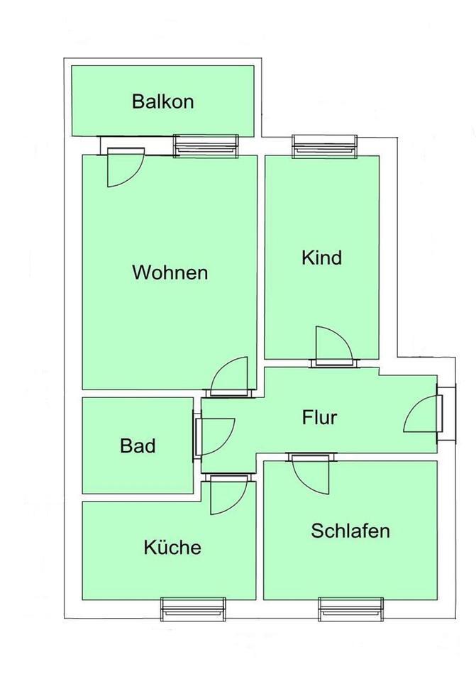 Wohnen in der Innenstadt zimmer