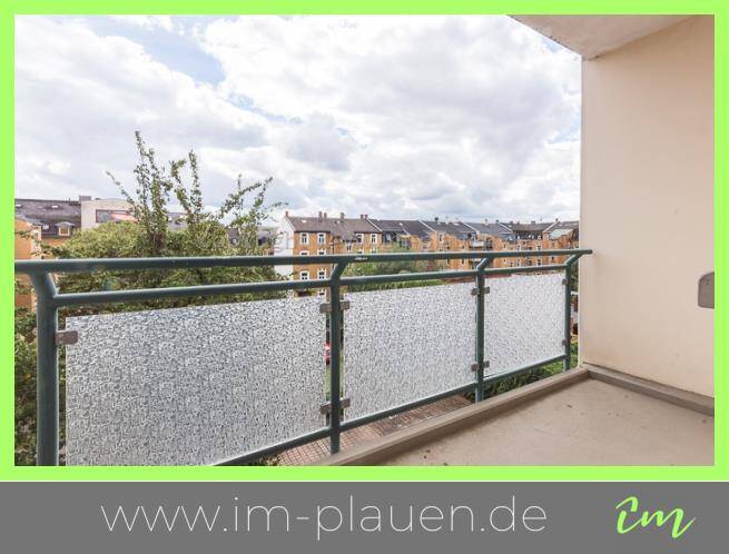 Moderne 3-Zimmer-Wohnung mit Balkon u. Außenstellplatz in Plauen - Perfekte Lage!