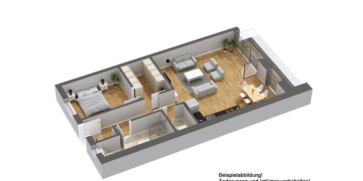 Etagenwohnung Bienenbüttel - 2 Zimmer, 67 m&sup2;, 730&euro; | Angebot:25908119