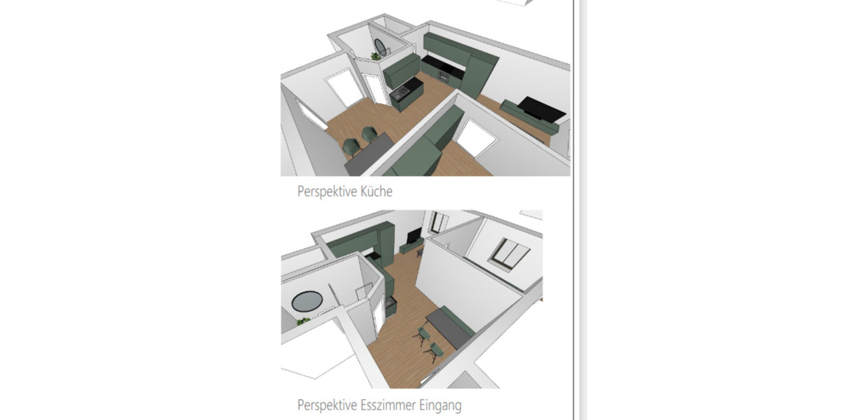 Moderne 2-Zimmer-Wohnung (48 m²) in Furth im Wald – Einbauküche 2 zimmer