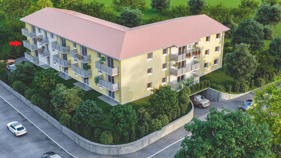Etagenwohnung Passau Auerbach - 3 Zimmer, 80 m&sup2;, 1.060&euro; | Angebot:26261320