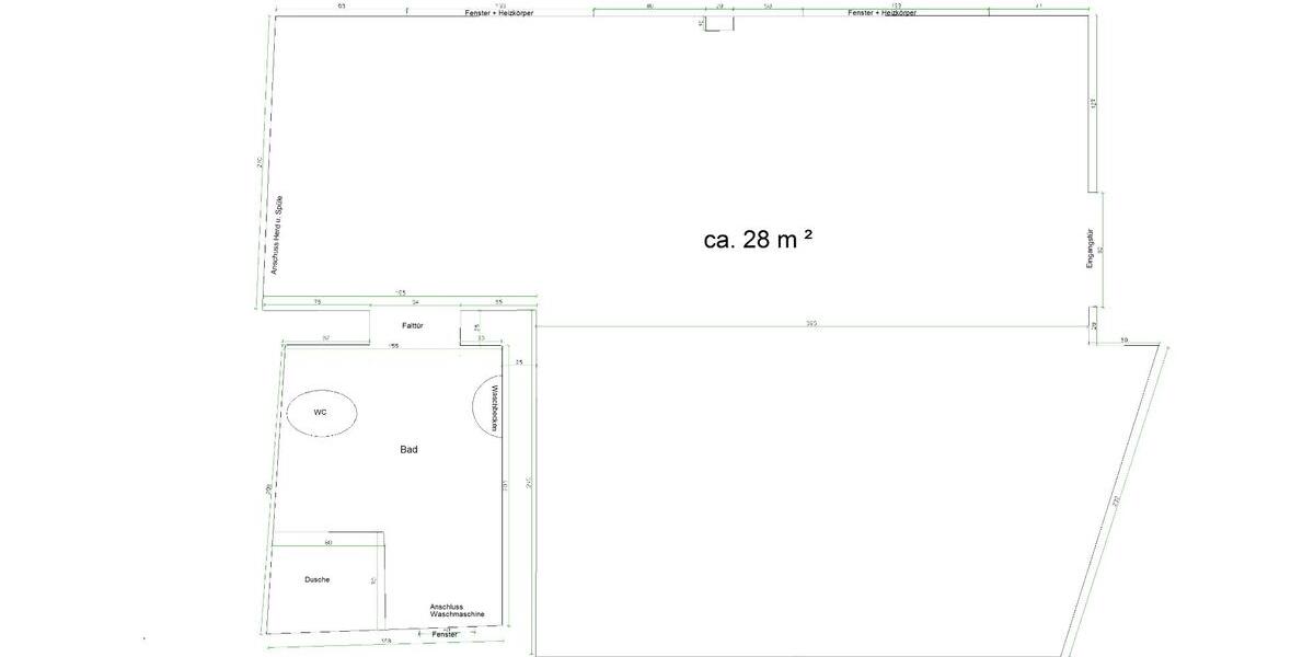 Etagenwohnung Eisenberg - 1 Zimmer, 30 m&sup2;, 250&euro; | Angebot:25999086