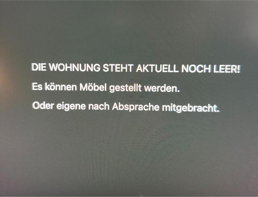 BEFRISTET Teilmöblierte 2-Zimmer-Wohnung in Stuttgart-Feuerbach