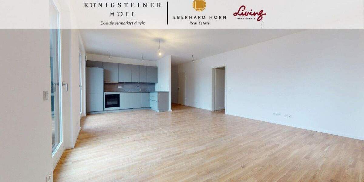 Modernes wohnen mit Stil 3-Zimmer-Wohntraum| KÖNIGSTEINER HÖFE 3 zimmer
