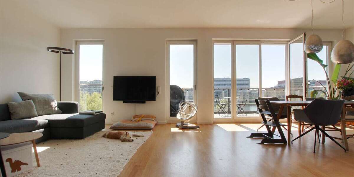 Etagenwohnung Frankfurt Gutleutviertel - 4 Zimmer, 145 m&sup2;, 3.480&euro; | Angebot:26731578