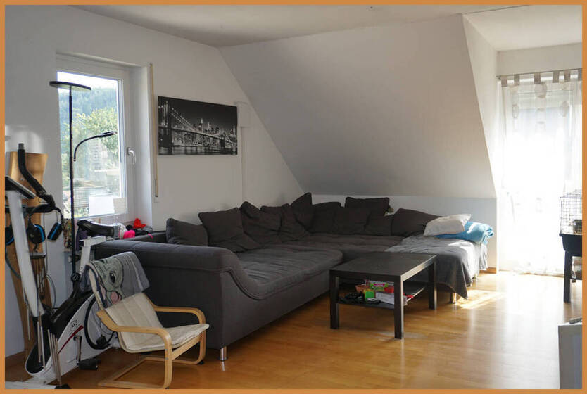 Schöne 3-Zimmer-Maisonette-Wohnung ab 1. September 25 in Lahr-Kuhbach zu vermieten