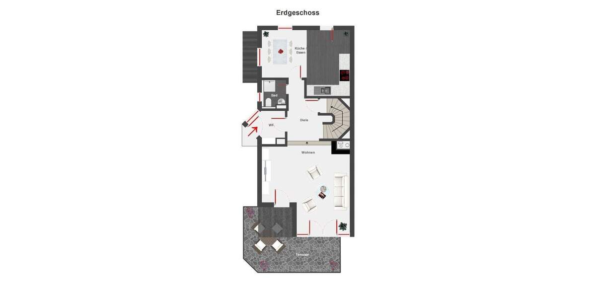 Doppelhaushälfte Eichenau - 5 Zimmer, 146 m&sup2;, 2.850&euro; | Angebot:24667922