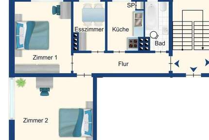 Zimmer Kiel Gaarden-Ost - 2 Zimmer, 1.650&euro; | Angebot:23542254