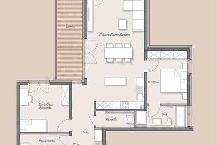 Wohnung Hanau Groß-Steinheim - 3 Zimmer, 97 m&sup2;, 1.600&euro; | Angebot:24839406