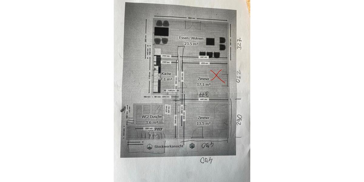 Wohnen auf Zeit Oranienburg - 1 Zimmer, 17 m&sup2;, 390&euro; | Angebot:26377622