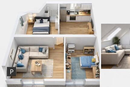 Wohnung Selm - 3 Zimmer, 59 m&sup2;, 814&euro; | Angebot:25051471