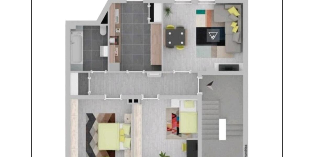 Etagenwohnung Saarbrücken Eschberg - 3 Zimmer, 75 m&sup2;, 980&euro; | Angebot:26030604