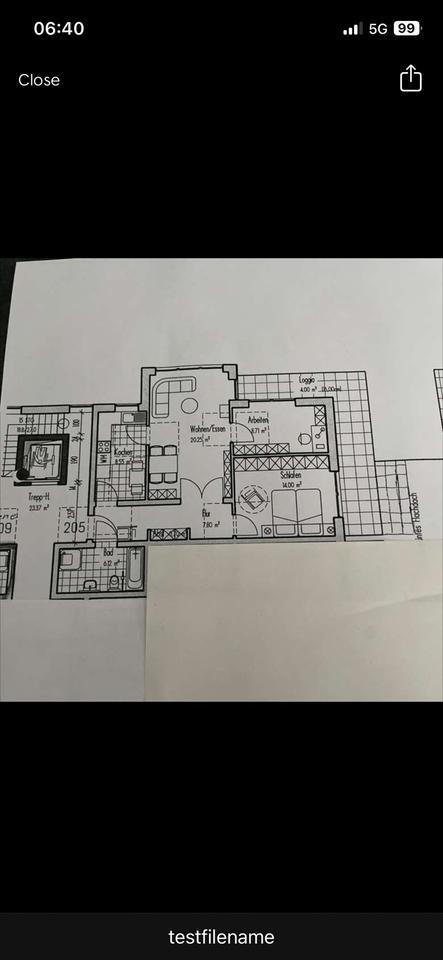 Barrierefreie Wohnung zu vermieten