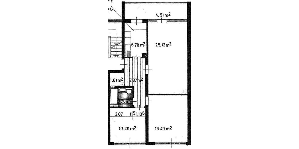 Etagenwohnung Mönchengladbach Rheydt - 3 Zimmer, 76 m&sup2;, 650&euro; | Angebot:26155043
