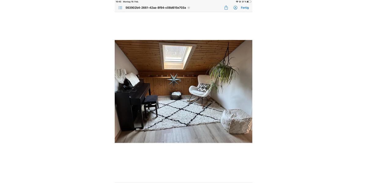 Dachgeschoßwohnung Plattling - 3 Zimmer, 75 m&sup2;, 800&euro; | Angebot:26114587